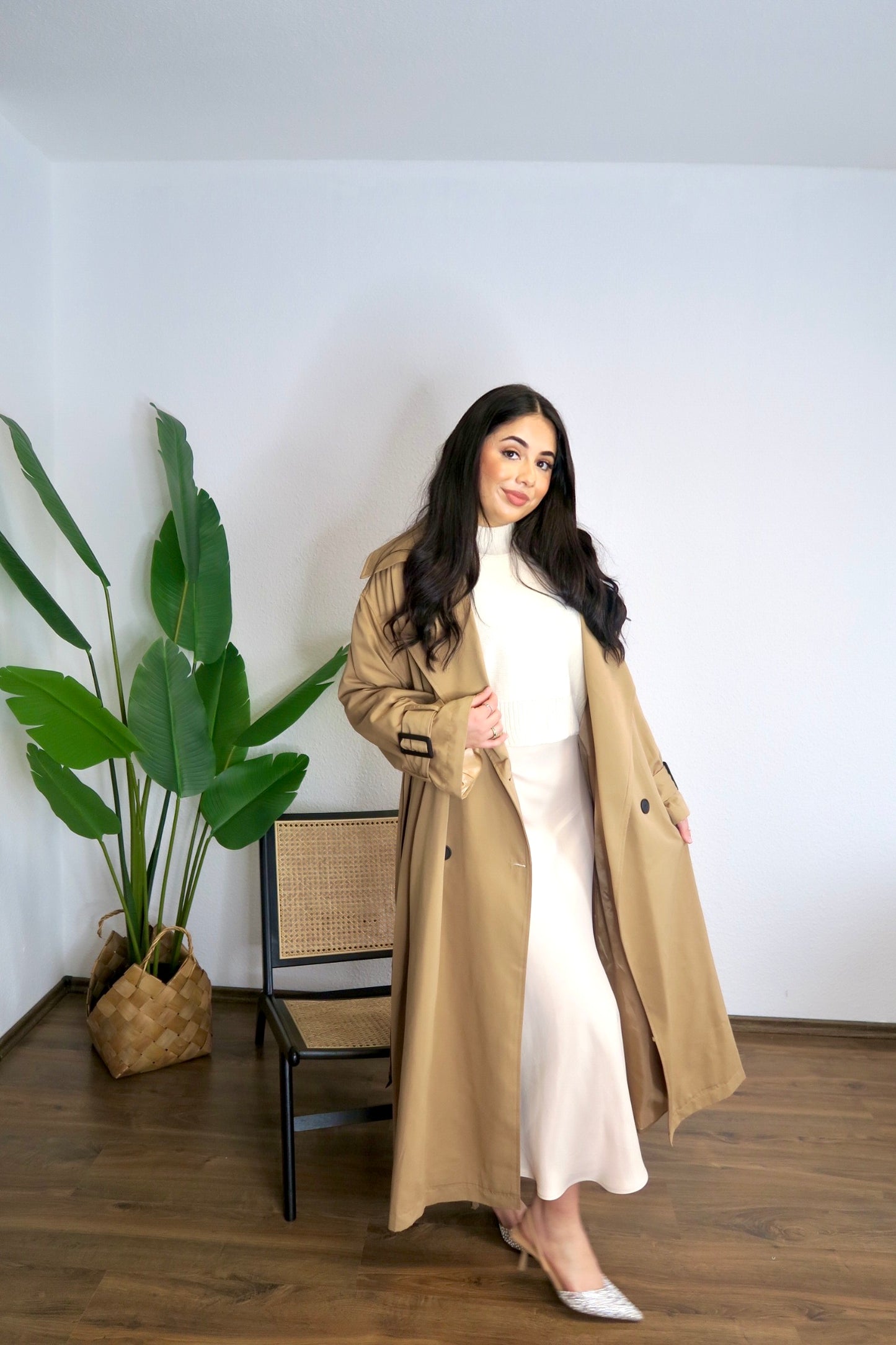 DUA Trenchcoat in Caramel