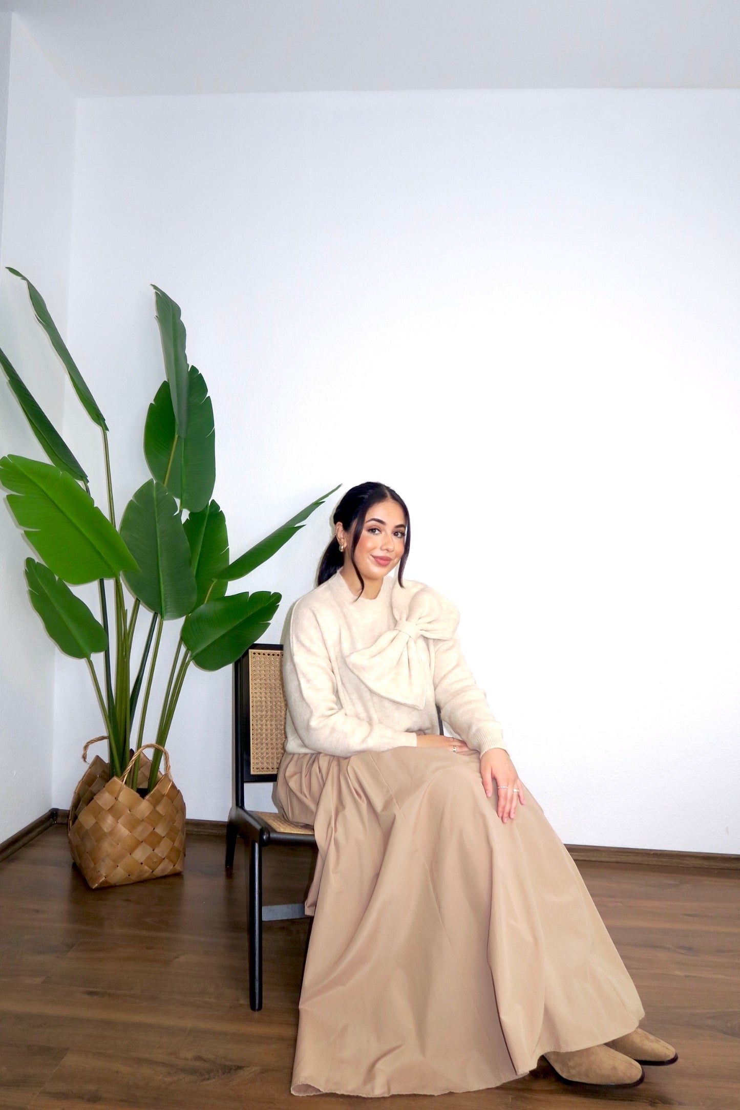 ELA skirt in beige