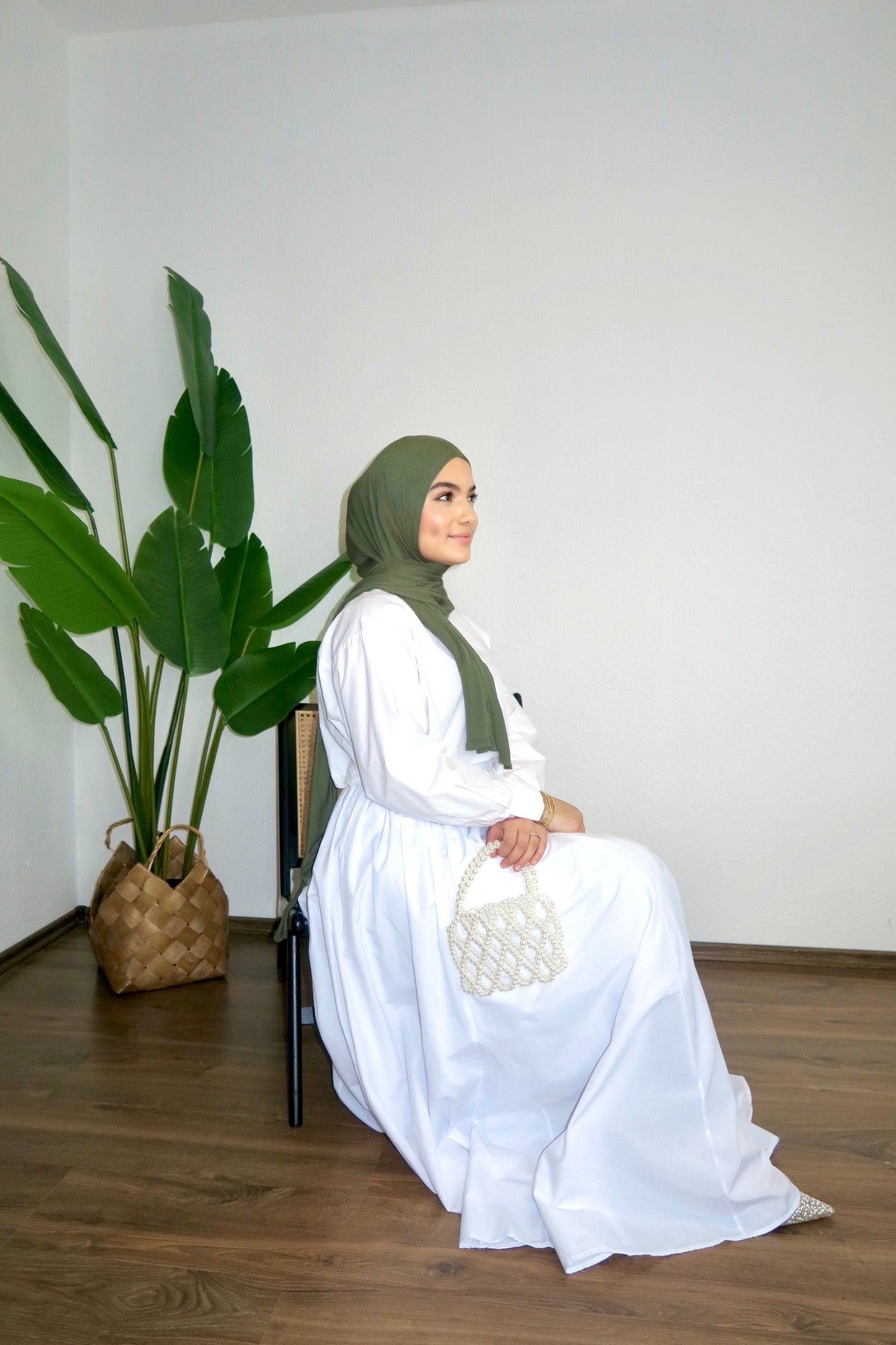 ELA skirt in white
