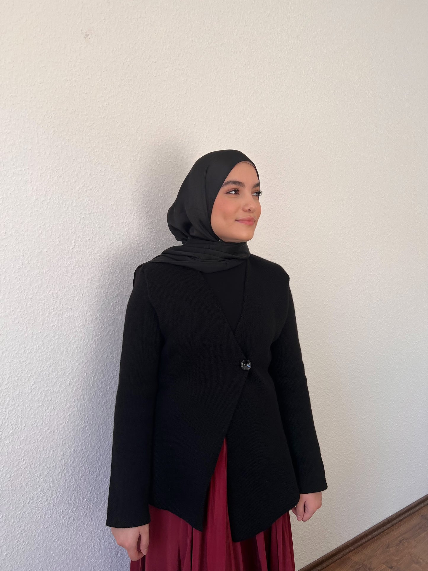 LIYA Cardigan asymmetrisch
