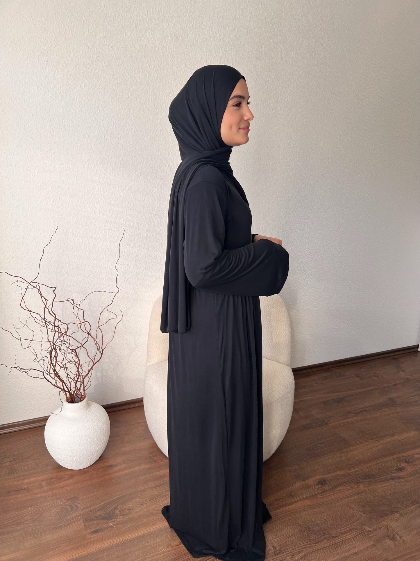 DIARA Kleid mit integ. Kopftuch