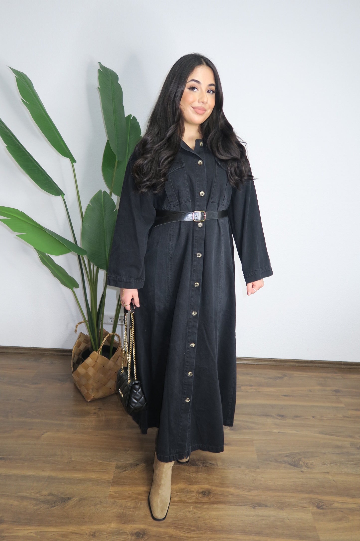 ASEL denim dress