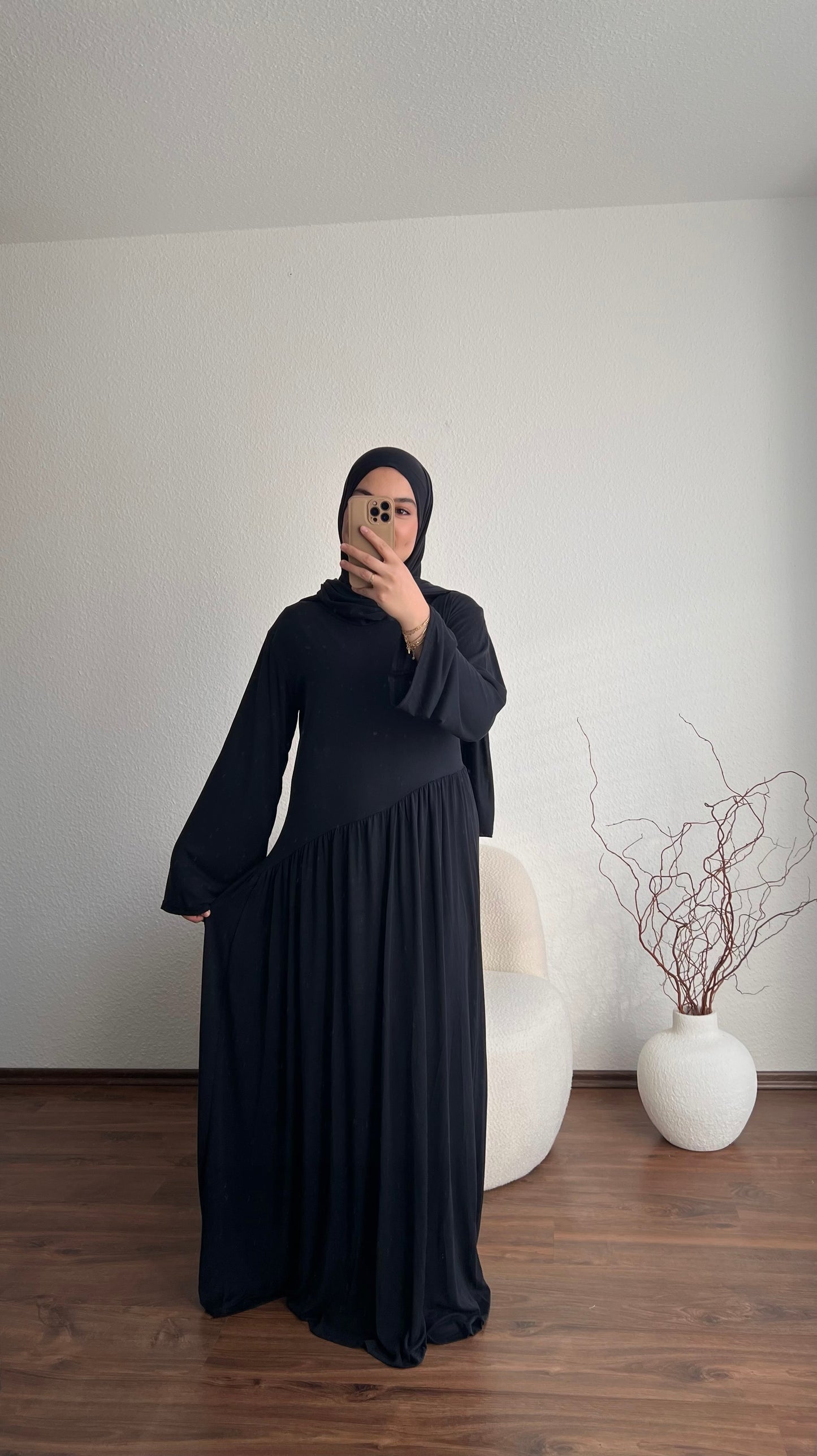 DIARA Kleid mit integ. Kopftuch