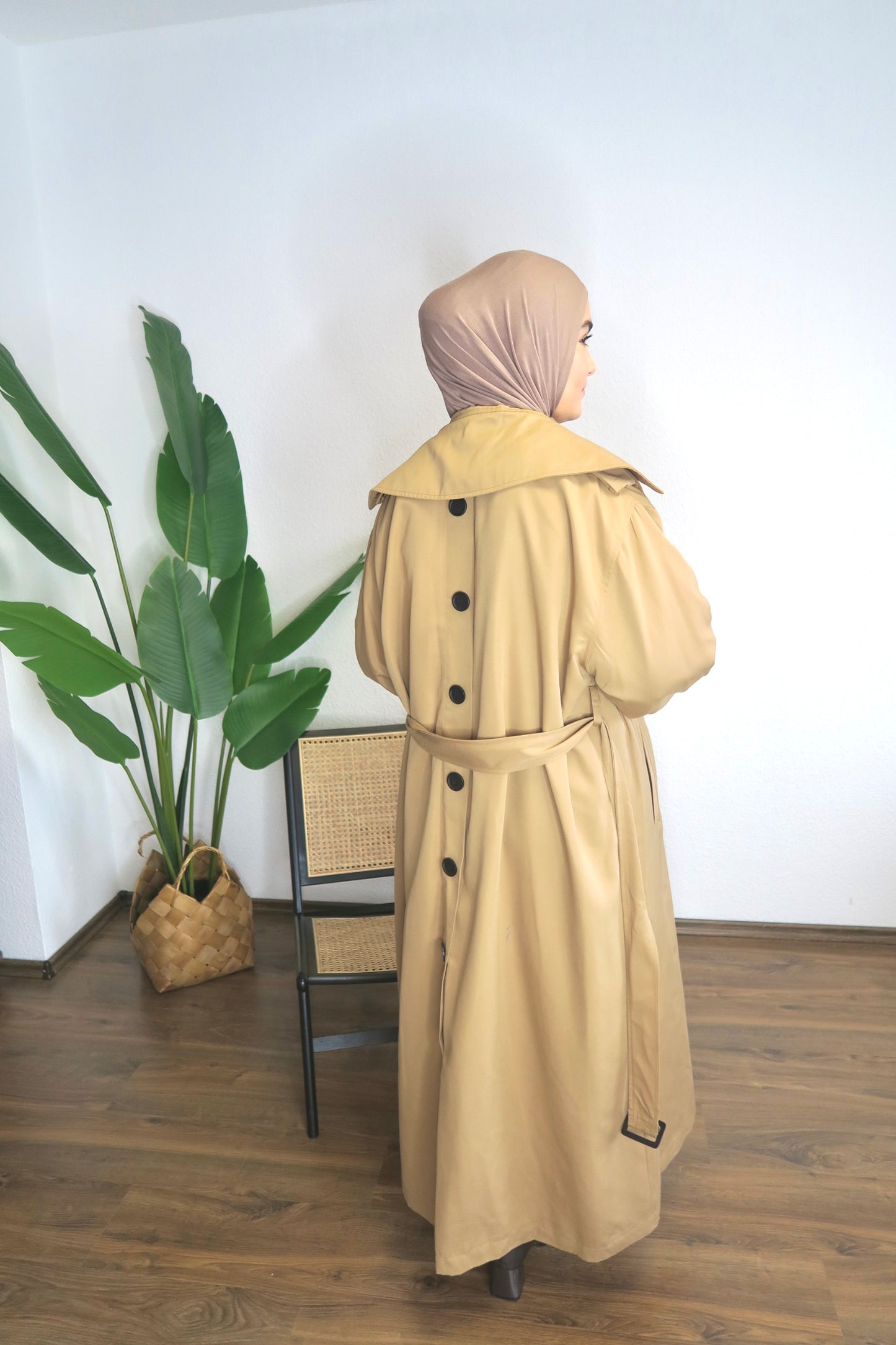 DUA Trenchcoat in Caramel
