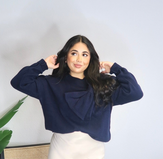 PAELA sweater in dark blue