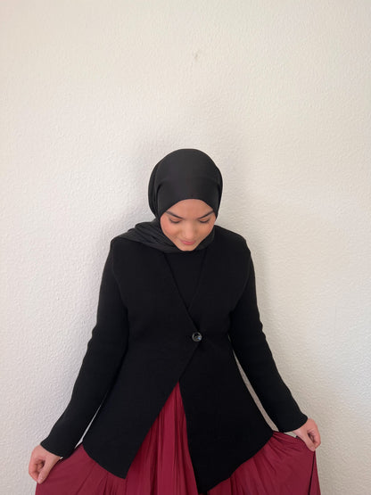 LIYA Cardigan asymmetrisch