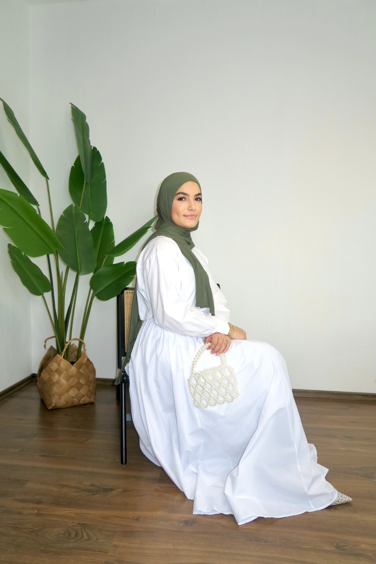 ELA skirt in white