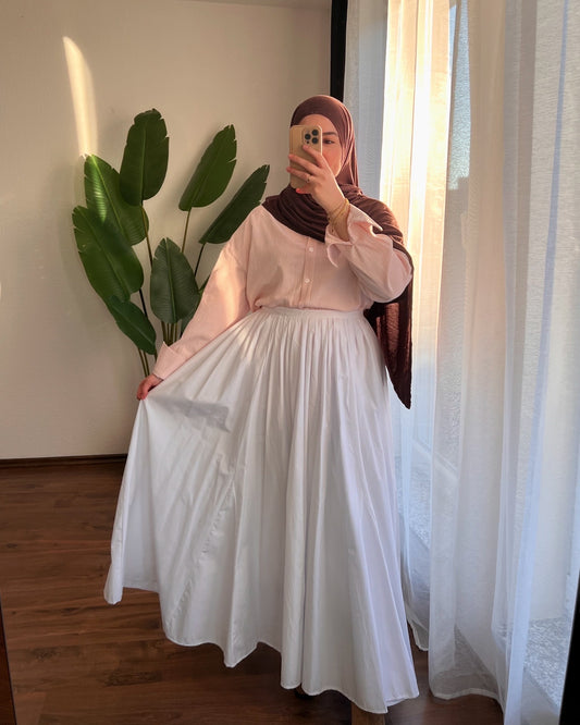 ELA skirt in white