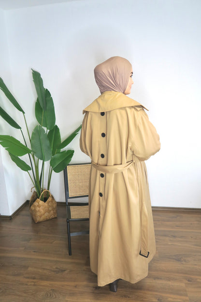 DUA Trenchcoat in Caramel