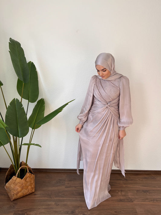 AMIRA Abendkleid in altrosa