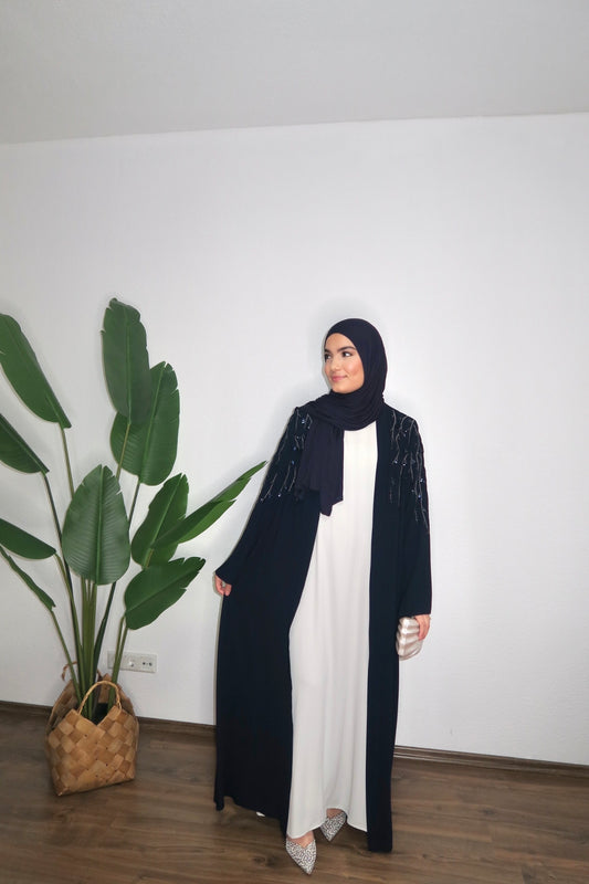 DAYE Abaya in dark blue